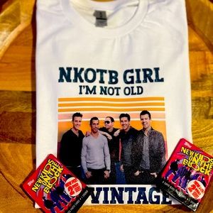 New kids on the block tshirt